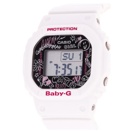Casio Baby-g BGD-560SK-7 Digital Rubber Strap Watch For Women
