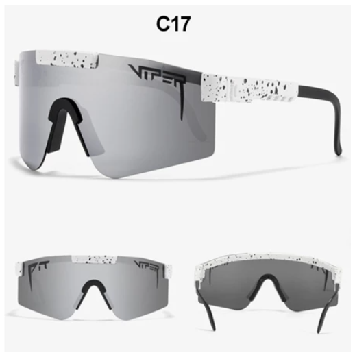 Viper Sports Sunglasses UV400 Outdoor Polarized Sports Eyewear Fashion Bike Bicycle Sunnies Mtb Goggles with Case Protection Cycling