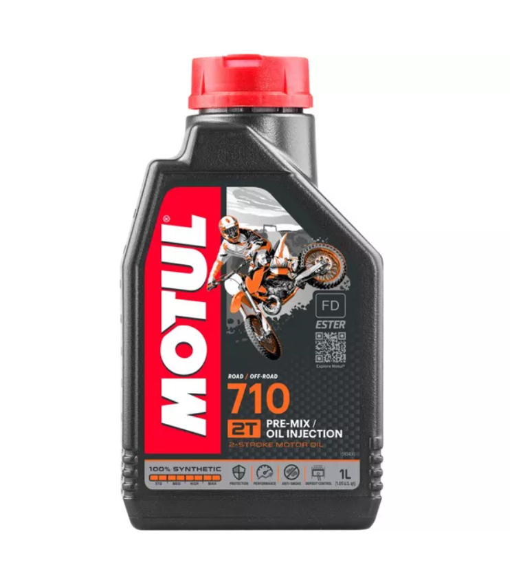 Motul 710 2T 100% Synthetic 1L