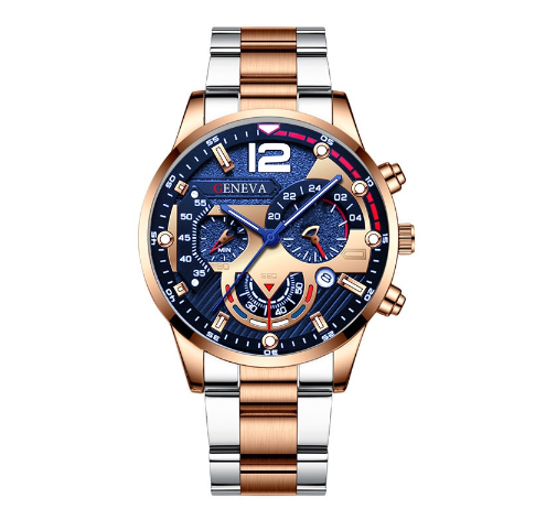 Original Luxury Fashion Watch Quartz Luminous Waterproof Stainless Steel Men's Watch M1