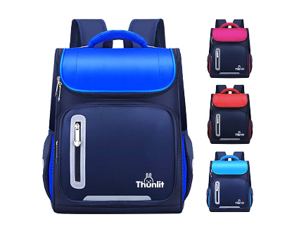 Thunlit Elementary School Backpack 8-12 Years Old Kids Schoolbag Large Capacity Shoulder Protective Decompression