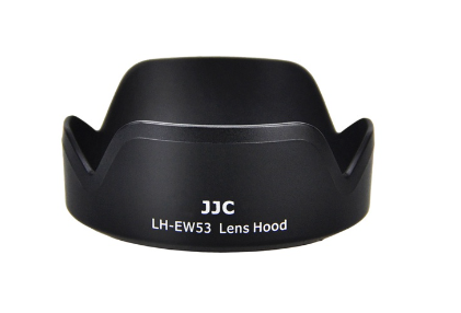 JJC LH-EW53 Lens Hood EW-53 for Camera Lens Canon RF-S 18-45mm F4.5-6.3 IS STM / EF-M 15-45mm F3.5-6.3 IS STM