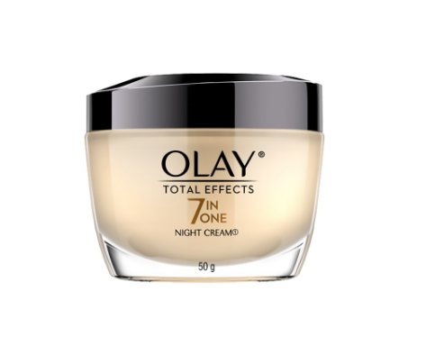 Olay Total Effects 7 Benefits Night Cream Moisturizer 50g (Skincare/Anti Aging)