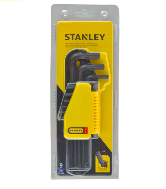 Stanley 69-256-22 9Pcs B E Hex Key Ring Set 1.5-10mm