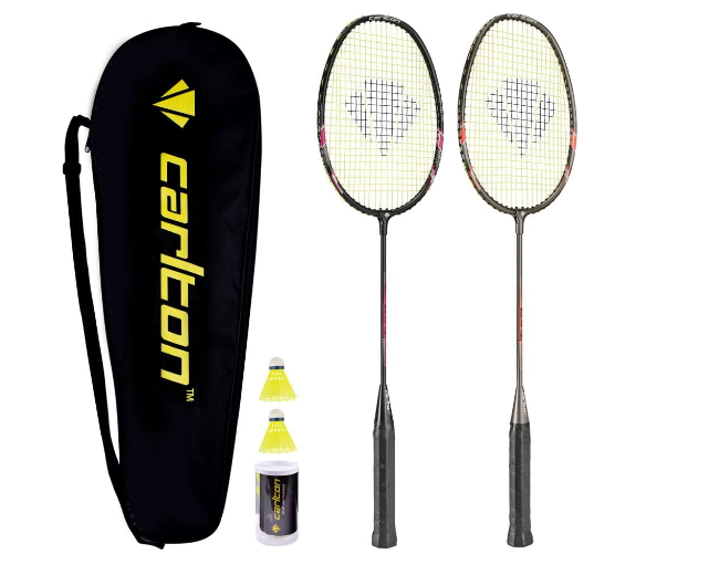 Carlton Solar 700 2-Player Badminton Racket Set