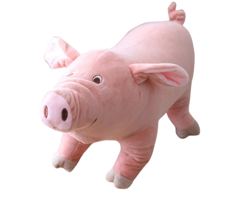 COD 25/40cm Cartoon Pig Plush Toy Stuffed Doll Pillow