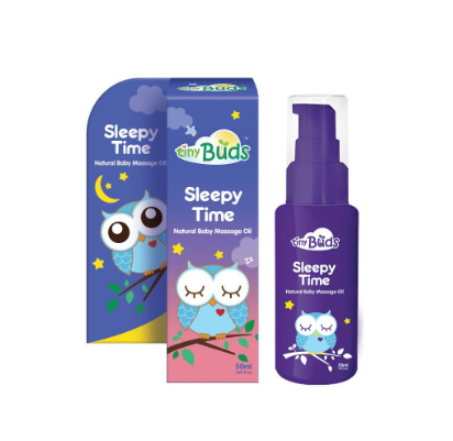 Tiny Buds Sleepy Time Natural Lavender Baby Oil 50ml