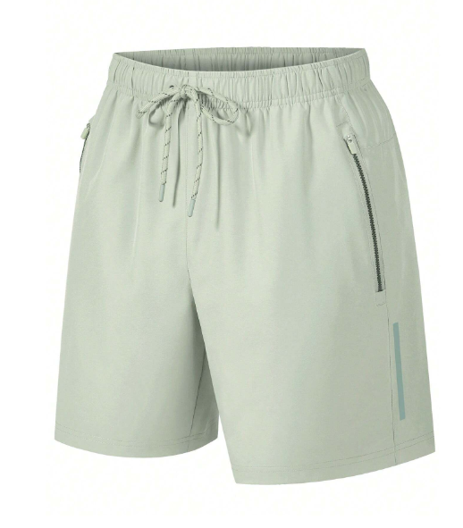 Men's Quick-Drying Ice Silk Sports Shorts, Summer Running Gym Workout Knee-Length Shorts For Both Men And Women