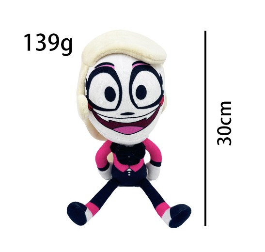Hazbin Hotel Plush Helluva Boss Vaggie Alastor The Circus Fat Nuggets Dolls & Stuffed Toys Kid Gift Home Decor Toys for Boys Girls M16