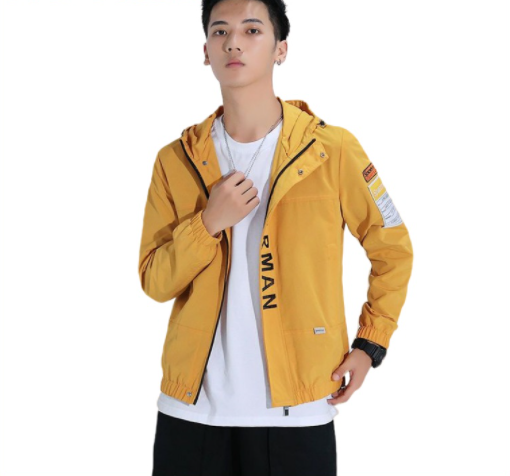 Thin Bomber Jacket Windproof Sunscreen Morning Running Motorcycle Rider Hoodie