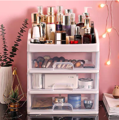 Makeup Organizer with Drawer 3 Tier Layer Make up Organizer-Z233