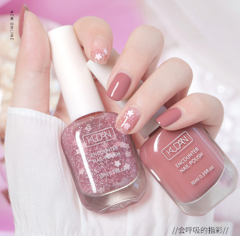 10ML New Nail Polish Water Based No-bake Tear-off Long-Lasting Quick-Drying Scented Nail Polish