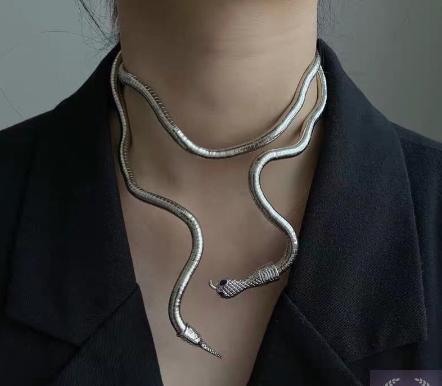 Long Necklace Snake Chocker Korean Jewelry Good Quality Necklace Alloy