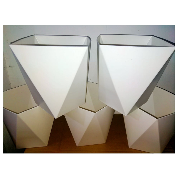 5PCS Abstract Design Pots for Plants (7x8 inches) - 50 pesos each - Paso - Garden Pots