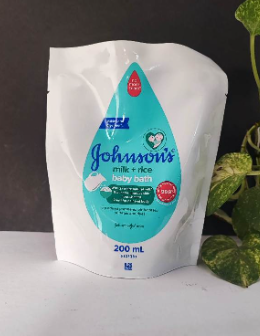 Johnson's baby bath rice + milk 200mL REFILL