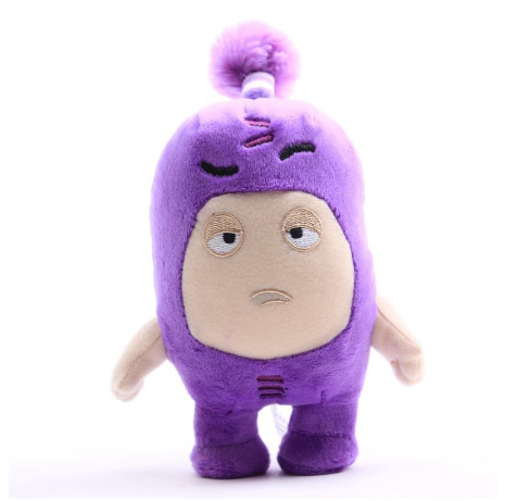 25cm Oddbods Plush Toy Stuffed Toys Soft Cuddly Toy Newt Bubbles Pogo Zee Jeff Fuse Slick Plush For Girls Boys OB6