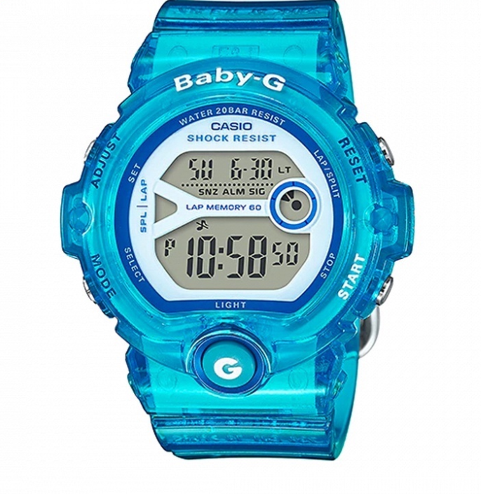 Casio Baby-g BG-6903-2B Digital Rubber Strap Watch For Women