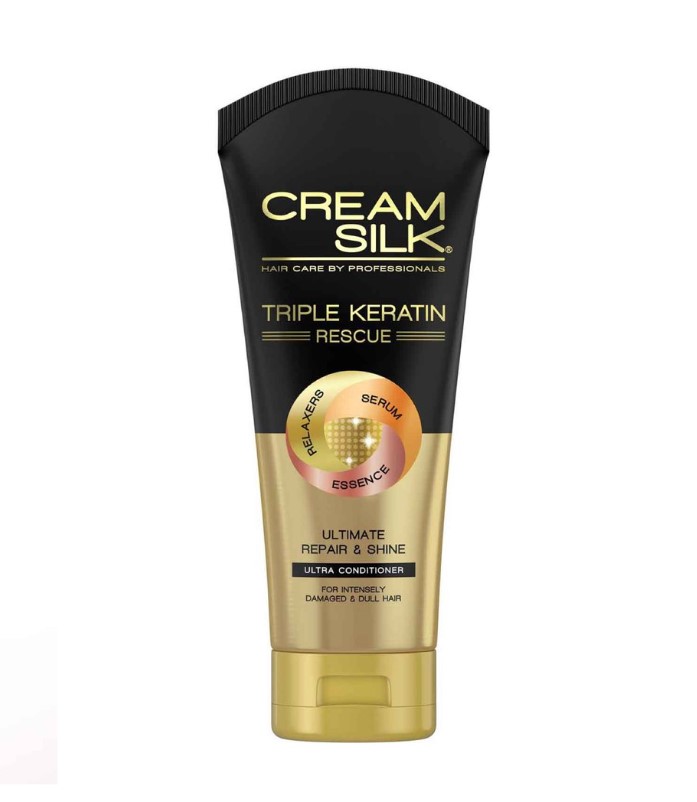 Cream Silk Triple Keratin Rescue Ultra Conditioner Ultimate Repair and Shine 170ML