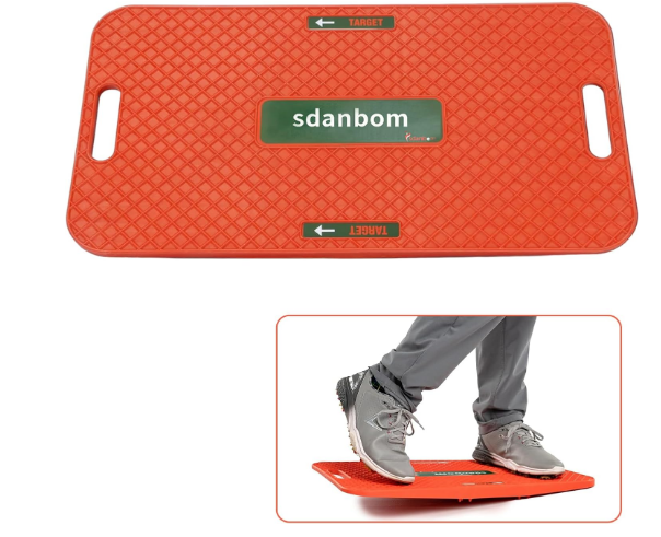 Golf Pressure Plate - Pressure Plate Golf Trainer For Indoor & Outdoor Golf Teaching & Training Aids - Golf Balance Board Enhance Swing Stability And Weight Control