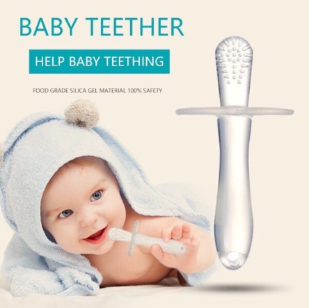 iBaby Soft Baby Infant Teething Toys Molar Silicone Teether Stick