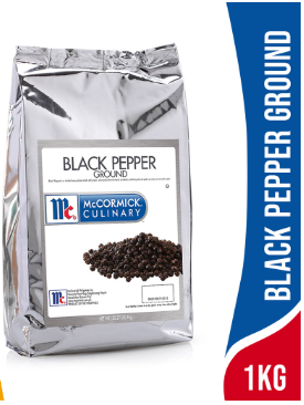 McCormick Black Pepper Ground 1kg