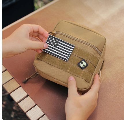 600D Oxford Cloth Tent Lamp Accessories Organizer Portable Camping Lantern Storage Bag EDC Utility Pouch for Goalzero/M3/ML4/ZN