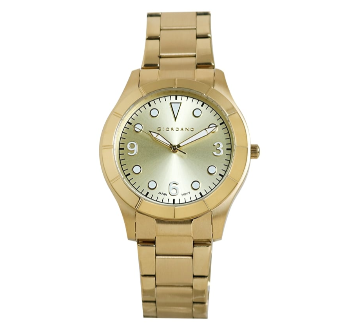 Giordano Classic Gold Stainless Steel Analog Quartz Watch For Men G1790-55