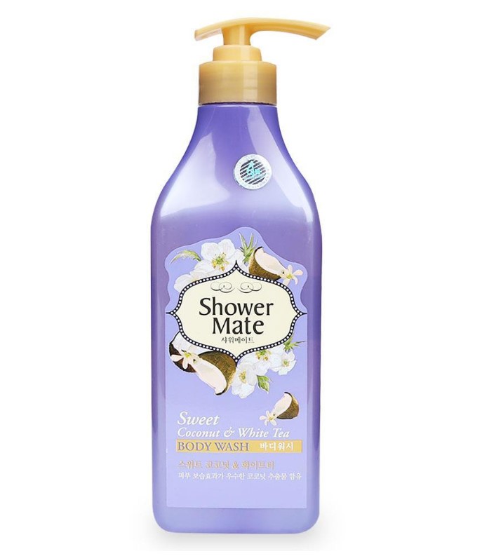 Kerasys Shower Mate Sweet Coconut & White Tea Body Wash 550G