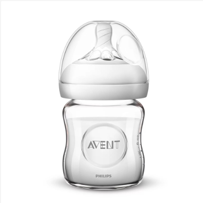 Philips AVENT Natural Glass Baby Bottle Turquoise Bundle