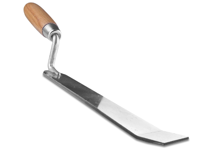 Baseball Dig Out Tool Tough Anchor Clean Out Tool with Wood Handle Sturdy Thicker Steel Base Anchor Digout Tool to Clean The Dirt Out of Bases