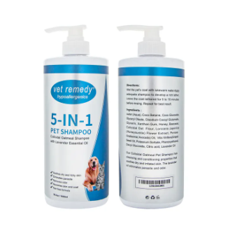 Vet Remedy 5in1 Anti Itch, Parasite And Odor Shampoo 1000ml