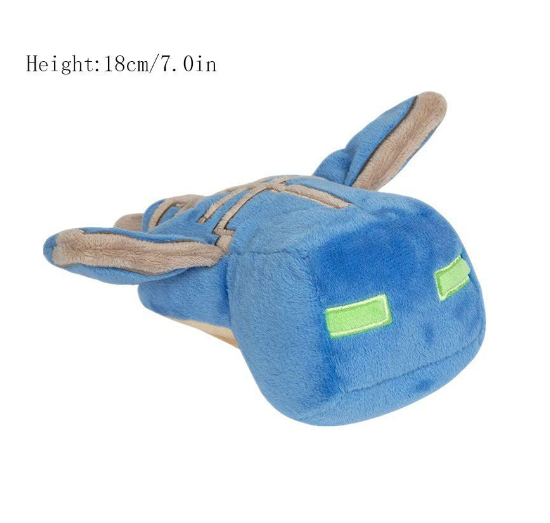 New Zombie Creeper Plush Doll Steve spider Ghost Cotton Stuffed Model Doll Alex Enderman Children Gift Game Toy 07