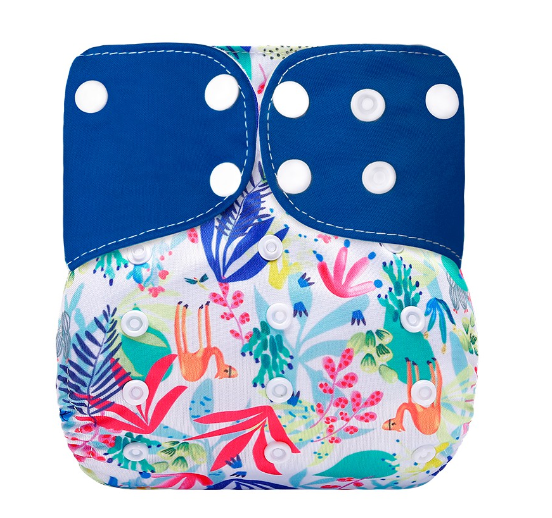 Ready Stocks Waterproof Reusable Digital Printed One Size Pocket Cloth Diaper CD4