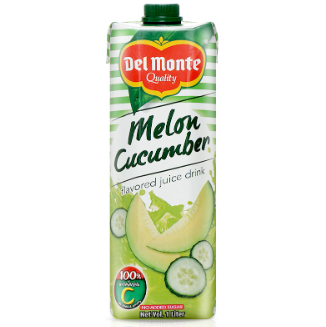 Del Monte Melon Cucumber Juice Drink for Refreshing Fruity Goodness  1L