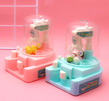 SUPPER Mini Ball Claw Manual Candy Grabber Machine Children Interactive Educational Toy