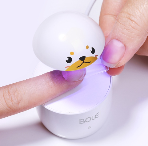 8W Mini Nail Dryer Uv Lamp For Drying Gel Polish Usb Cable Home Use Tool Manicure
