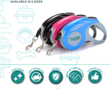 Doggo Retractable Leash 3M