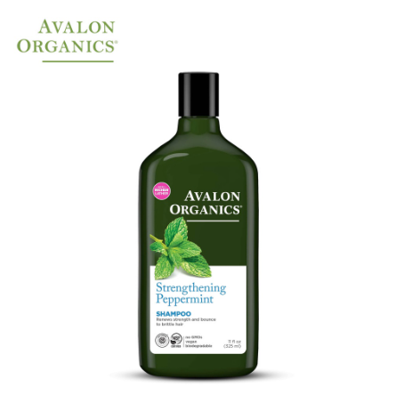 Avalon Organics Strengthening Peppermint Shampoo 11Oz