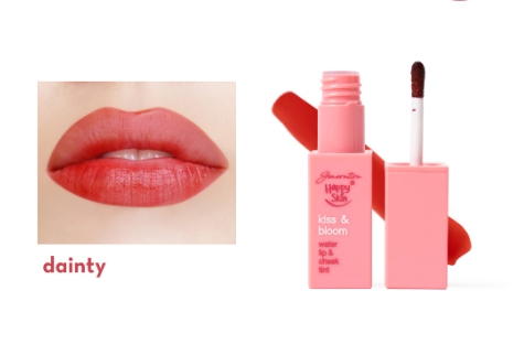 Happy Skin Kiss & Bloom Water Lip & Cheek Tint in Dainty