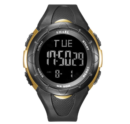 SMAEL1016 Brand Mens Fashion Digital Watches Casual Waterproof Sports Watch Men Date Chrono Alarm Clock Wristwatch 05
