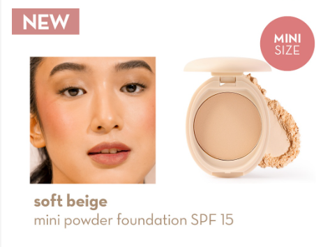 Happy Skin Mini Off Duty Powder Foundation SPF 15