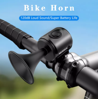EH-2 Bicycle 120dB Super Loud Electric Bells Horns Strong Battery Life Easy Installation Cycling Bell Mountain Bike Parts And Accessories