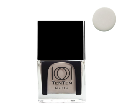 TenTen Matte Light Gray 116S Nail Polish