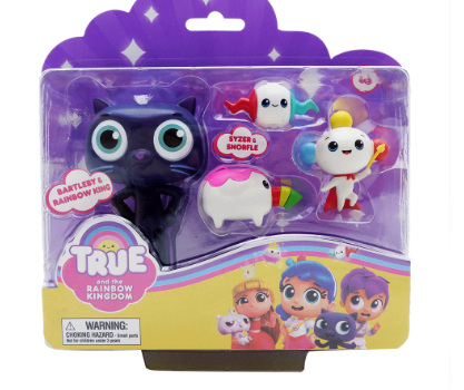 True and The Rainbow Kingdom Bartleby & Rainbow King with Syzer and Snorfle Playset