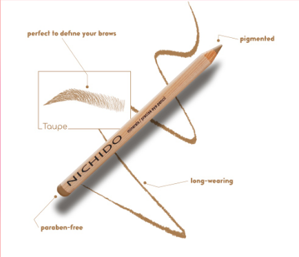 NICHIDO Minerals Precise Eye Pencil - Taupe