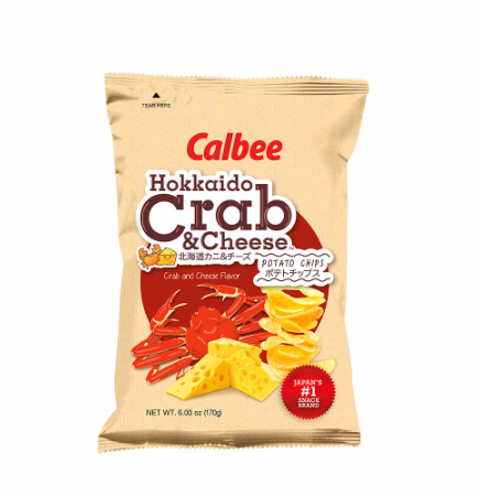 Calbee Hokkaido Crab & Cheese  170g