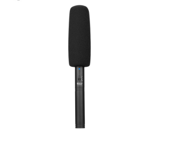 Boya  BY-BM6060 Shotgun Professional Microphone Broadcast-Quality Interview Condenser Low-cut Mic with Windscreen