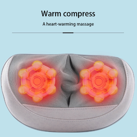 Massage Pillow Car And Home Electric Massager Shoulder Neck Infrared Heating Massage Relaxation