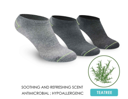 Biofresh Men’s Organic Scent  Casual Socks