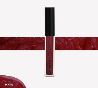 BYS Glitter Lip Gloss - Mars